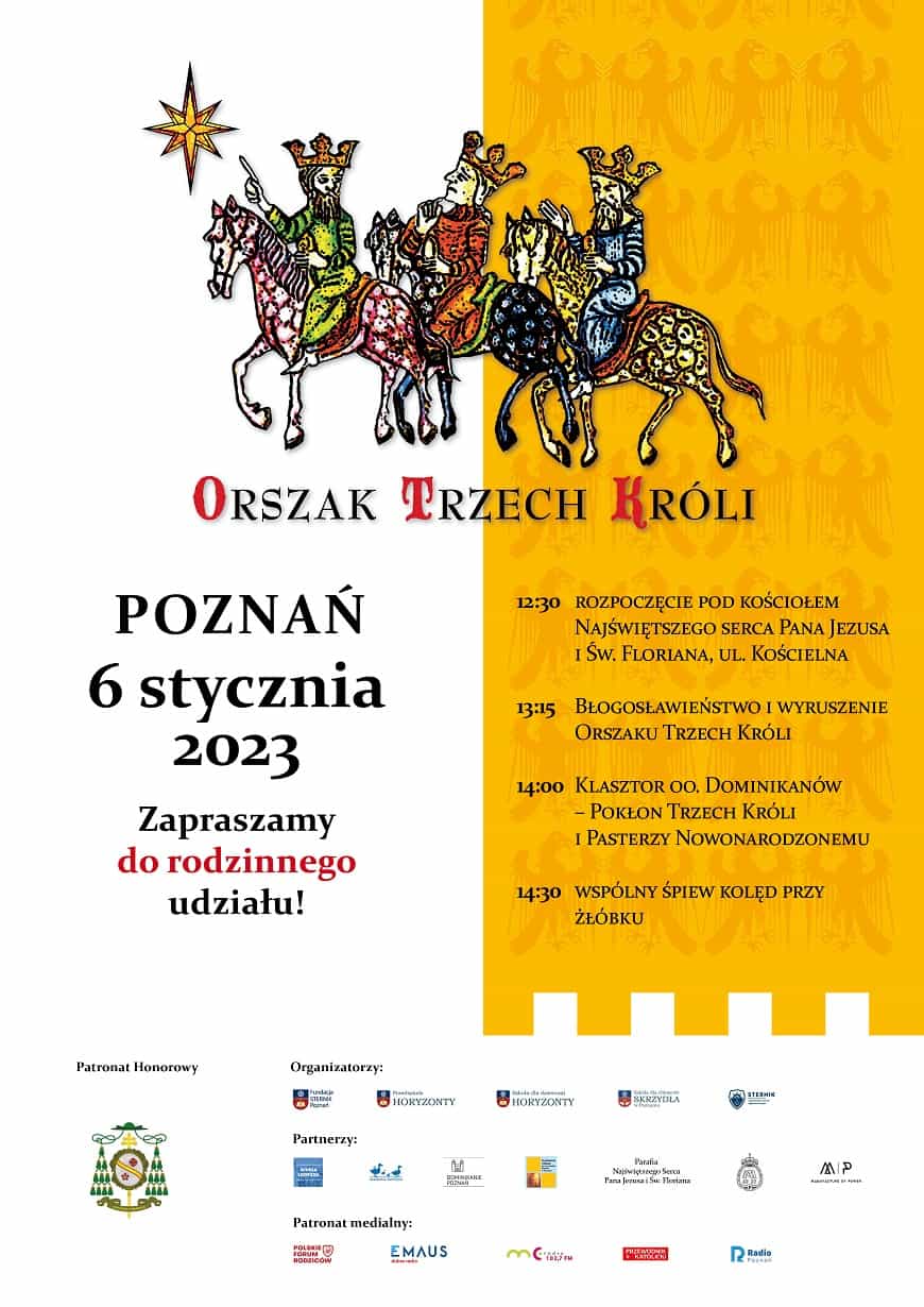 870 Orszak Trzech Króli plakat Poznan 297x420 A3